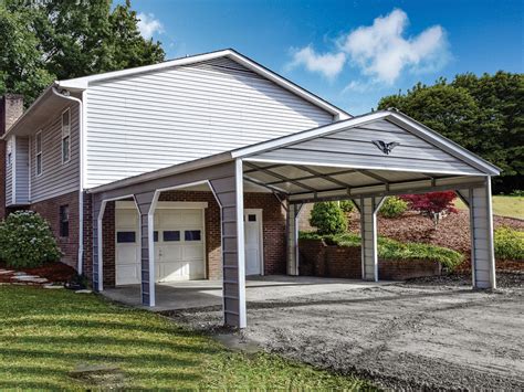 can you attach a metal carport to your house|carport additions to existing house.